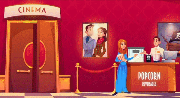 Digital tent Card