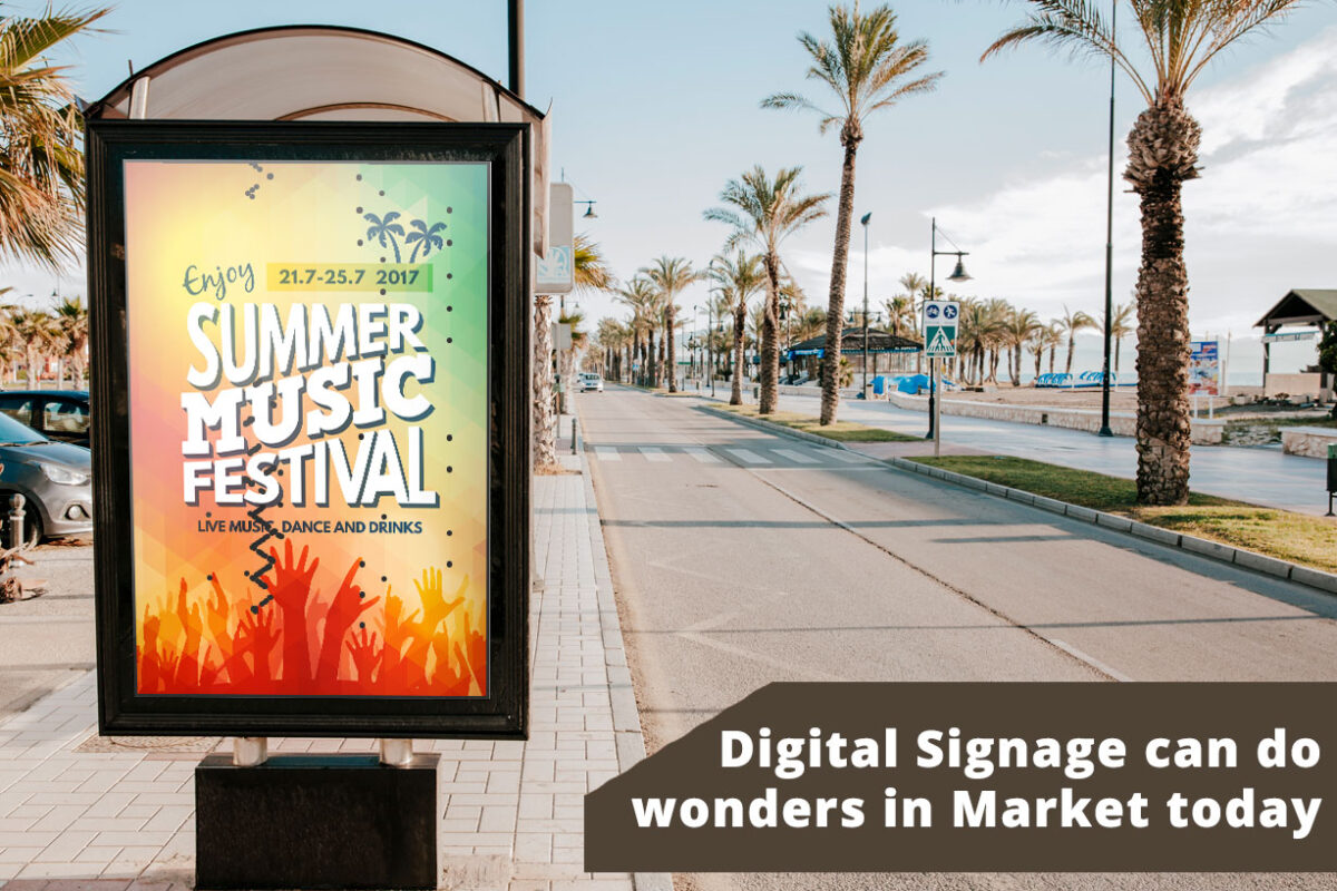 Digital-signage-In-the-market