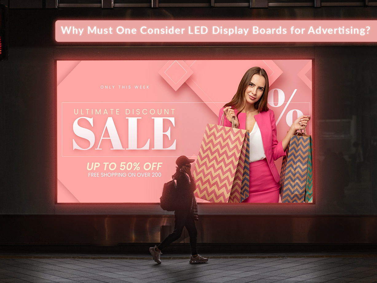 LED Display Boards for Advertising