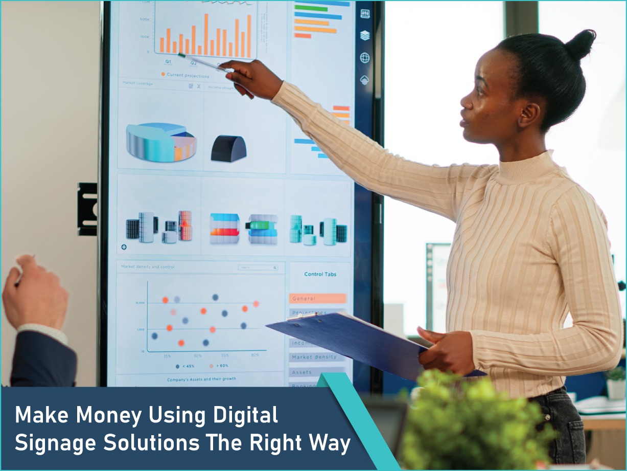 Make Money Using Digital Signage Solutions The Right Way