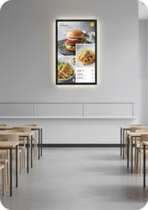 Digital Menu Board In Corporate Menu
