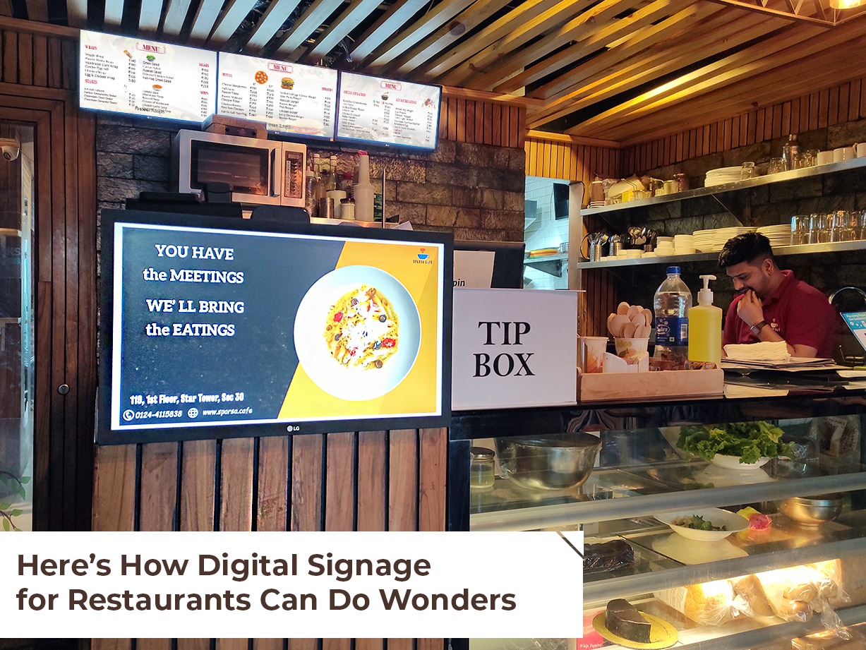 Digital Signage for Restaurants