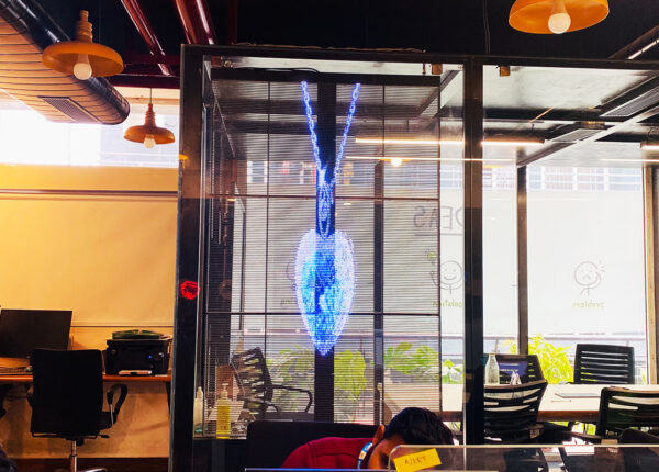 Transparent-LED-wall