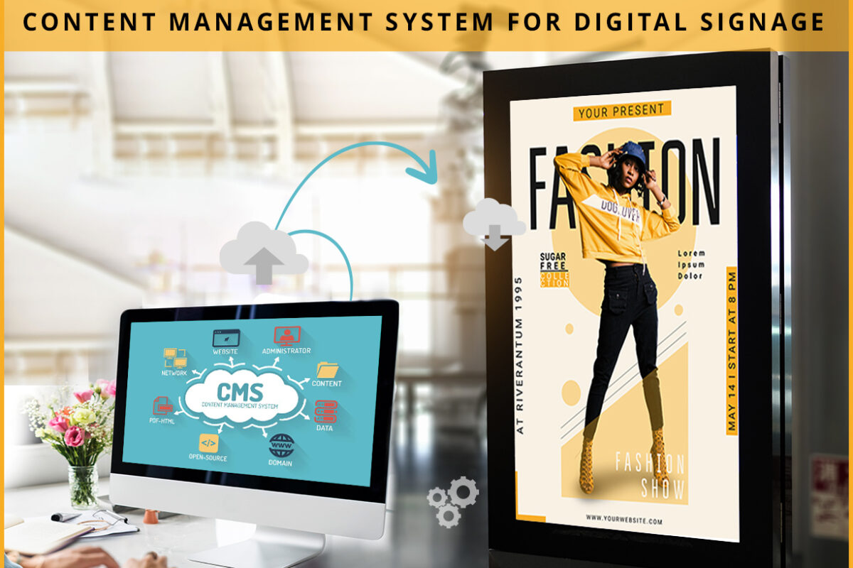 Content Management System for digital signage