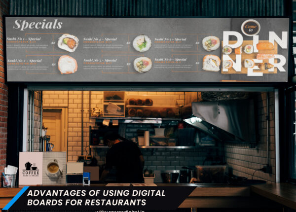 Digital Boards for Restaurants