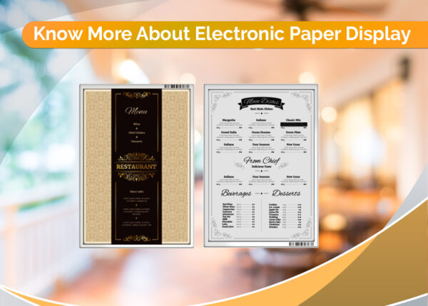 Electronic Paper Display