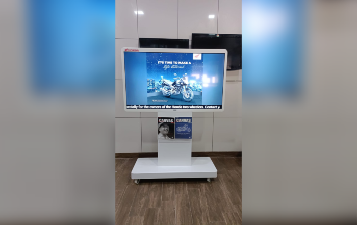 Digital Standee for honda