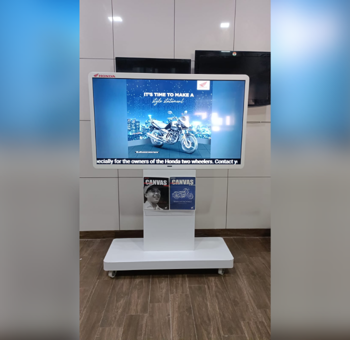Digital Standee for honda