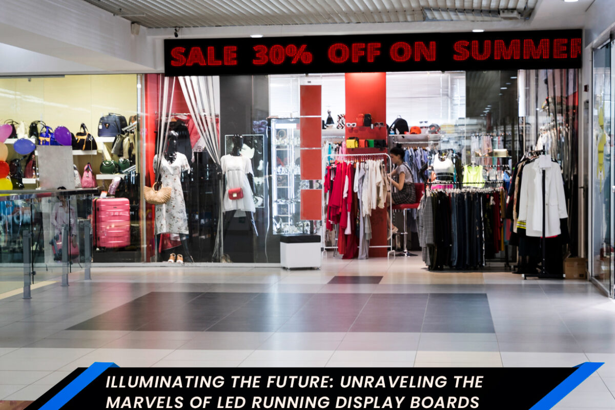 LED Running Display Boards
