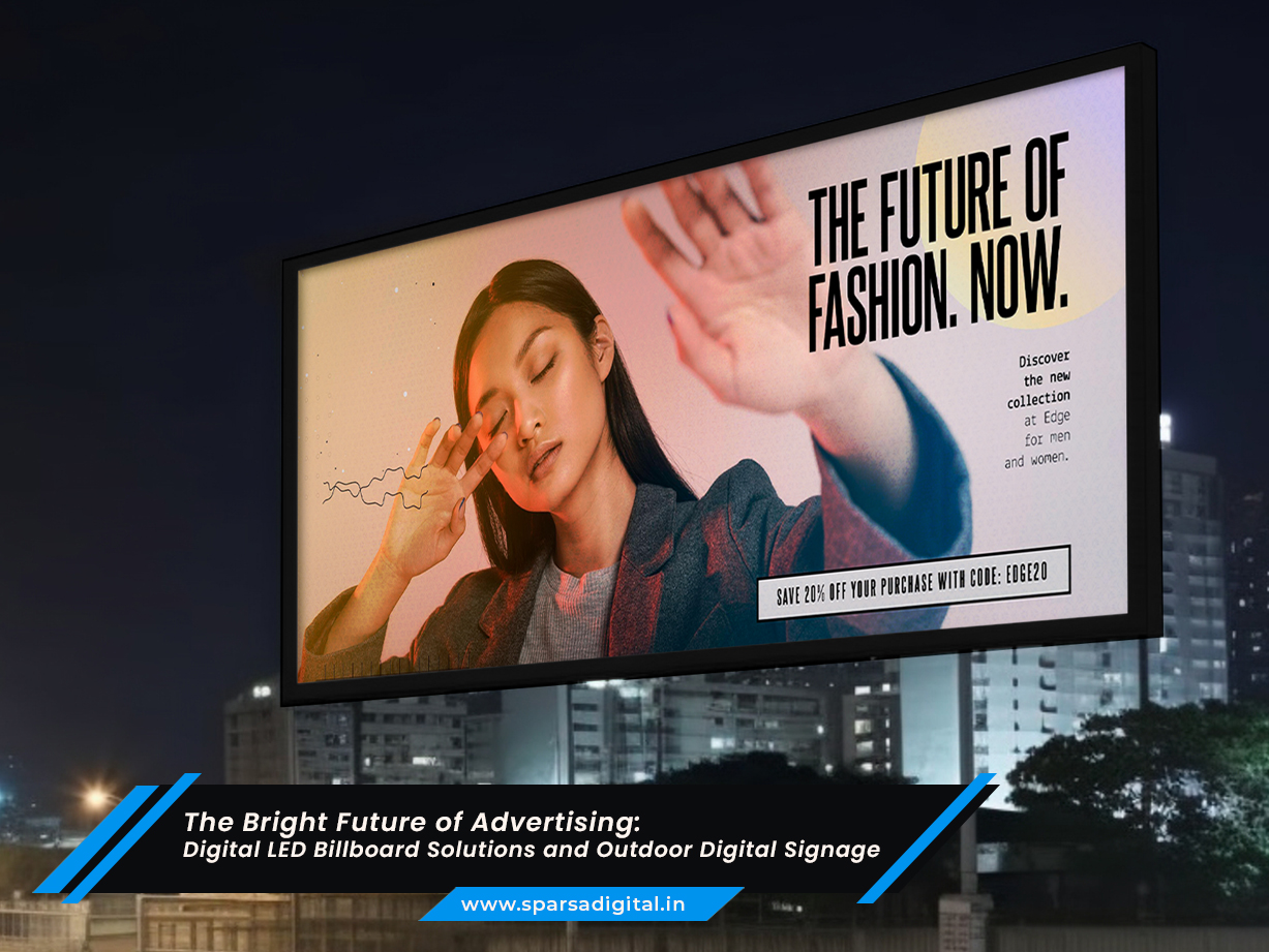 Outdoor billboard advertisement in seaside resort city Mockup