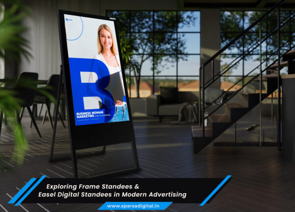 Exploring Frame Standees and Easel Digital Standees in Modern Advertising