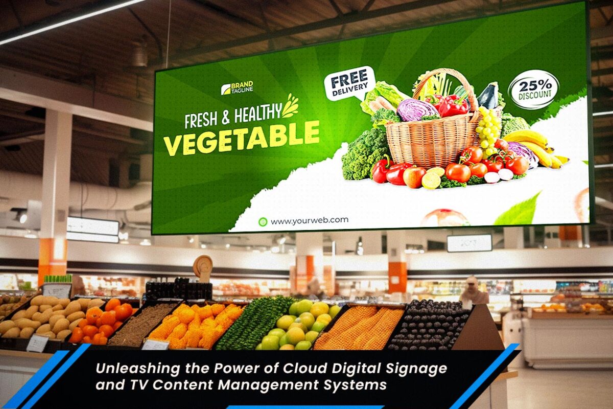 Power of Cloud Digital Signage and TV Content Management Systems