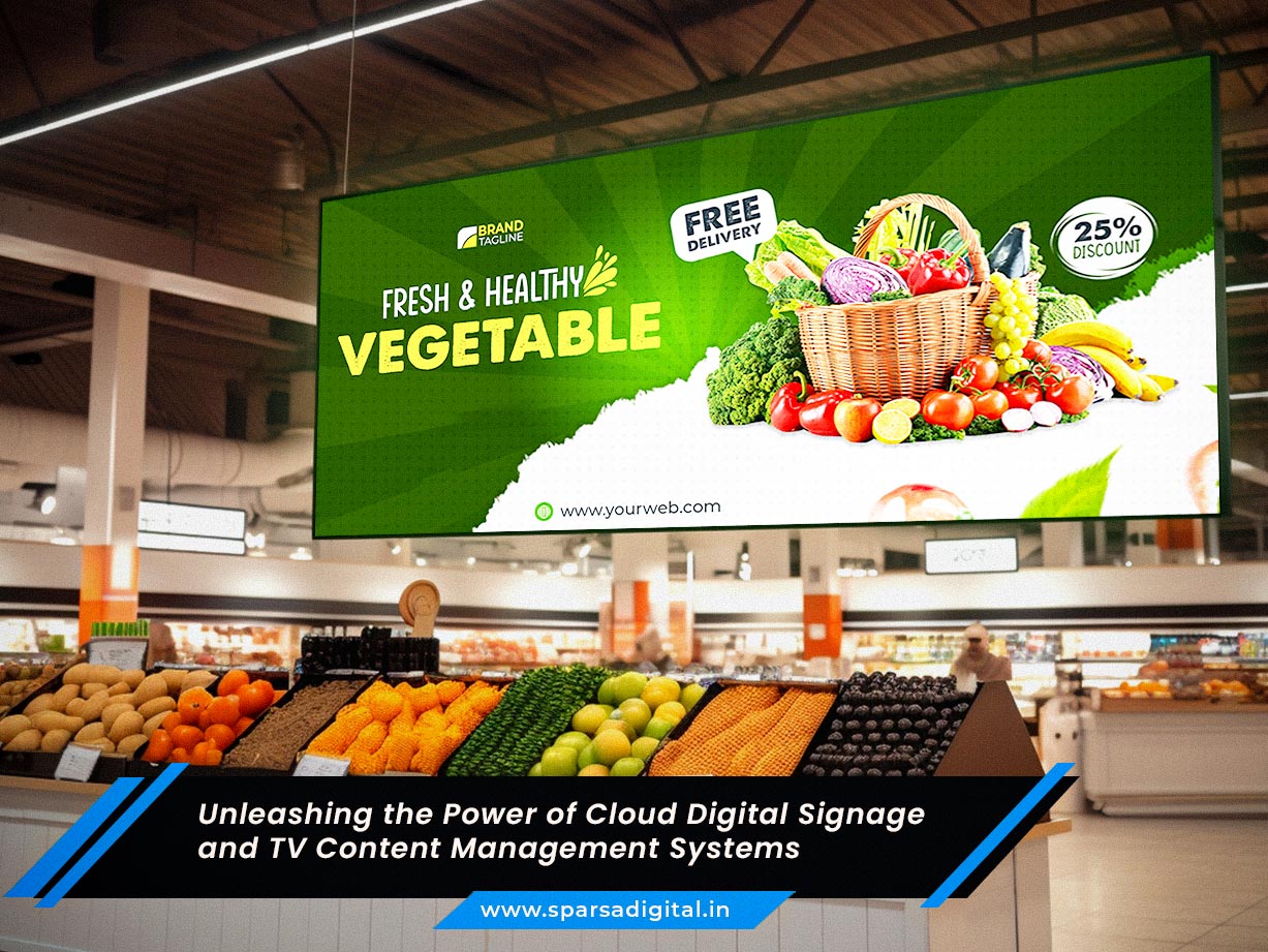 Power of Cloud Digital Signage and TV Content Management Systems