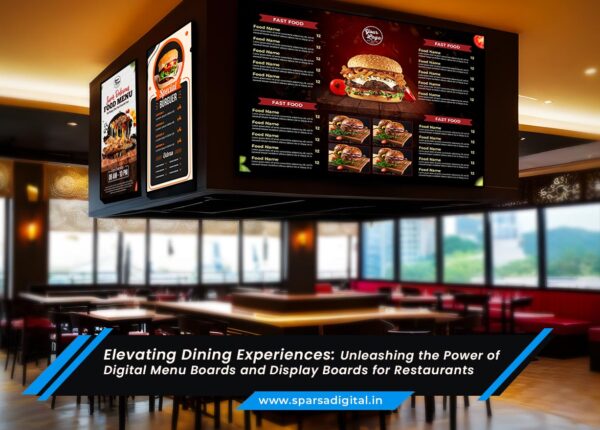 Unleashing the Power of Digital Menu Boards and Display Boards for Restaurants