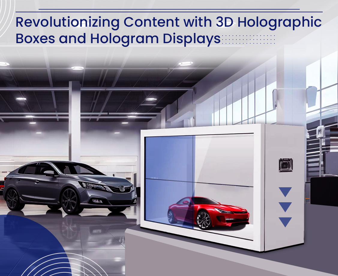 Revolutionizing Content with 3D Holographic Boxes and Hologram Displays