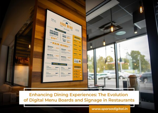 Enhancing Dining Experiences The Evolution of Digital Menu Boards and Signage in Restaurants