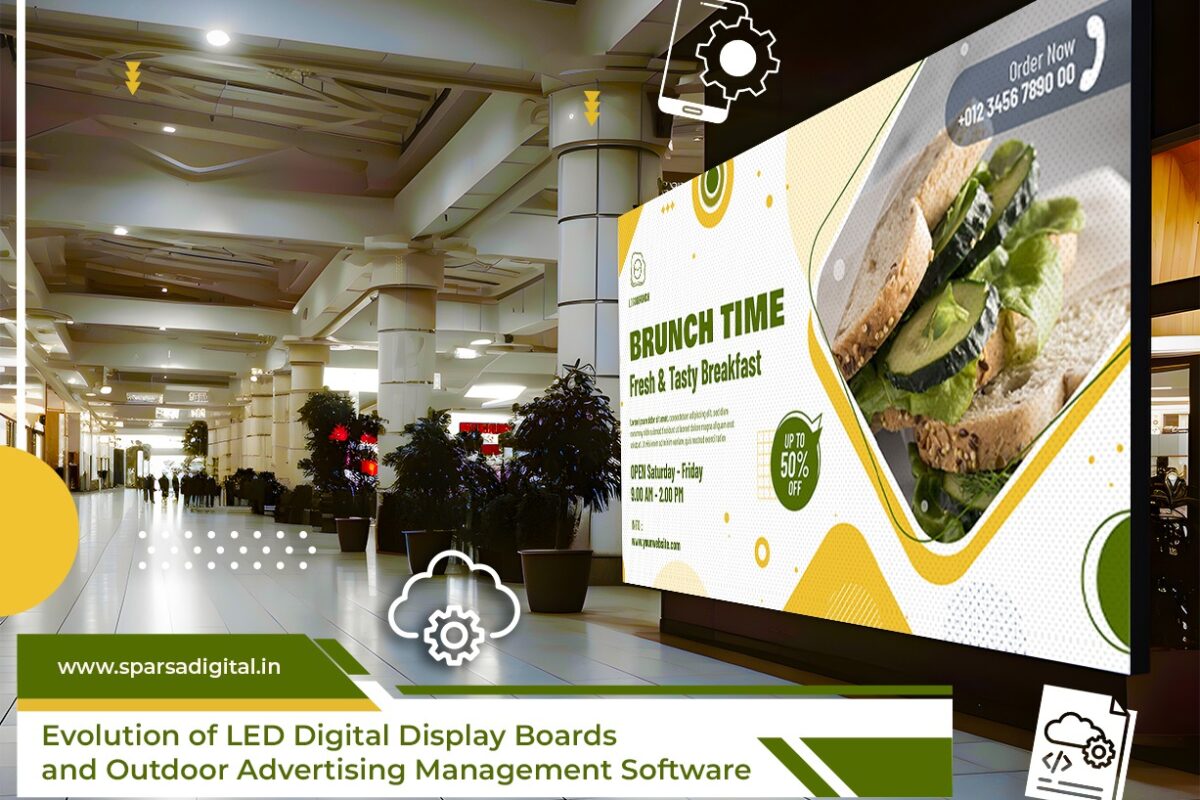Evolution of LED Digital Display Boards and Outdoor Advertising Management Software