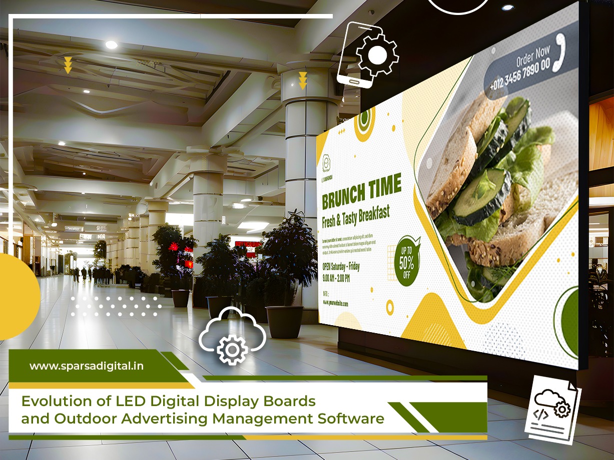 Evolution of LED Digital Display Boards and Outdoor Advertising Management Software