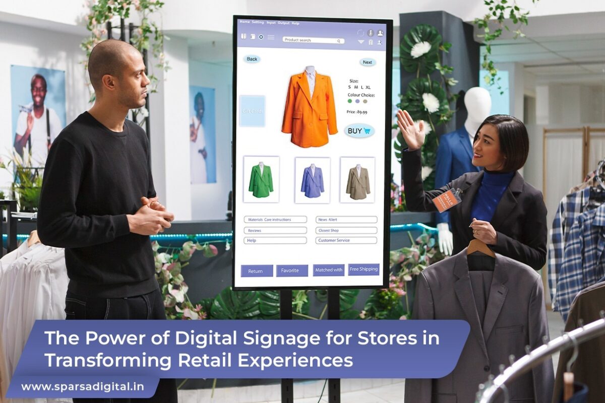The Power of Digital Signage for Stores in Transforming Retail Experiences