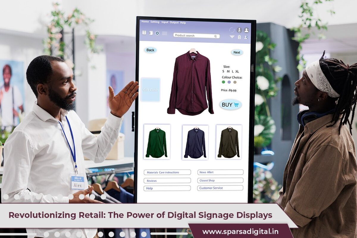Revolutionizing Retail The Power of Digital Signage Displays