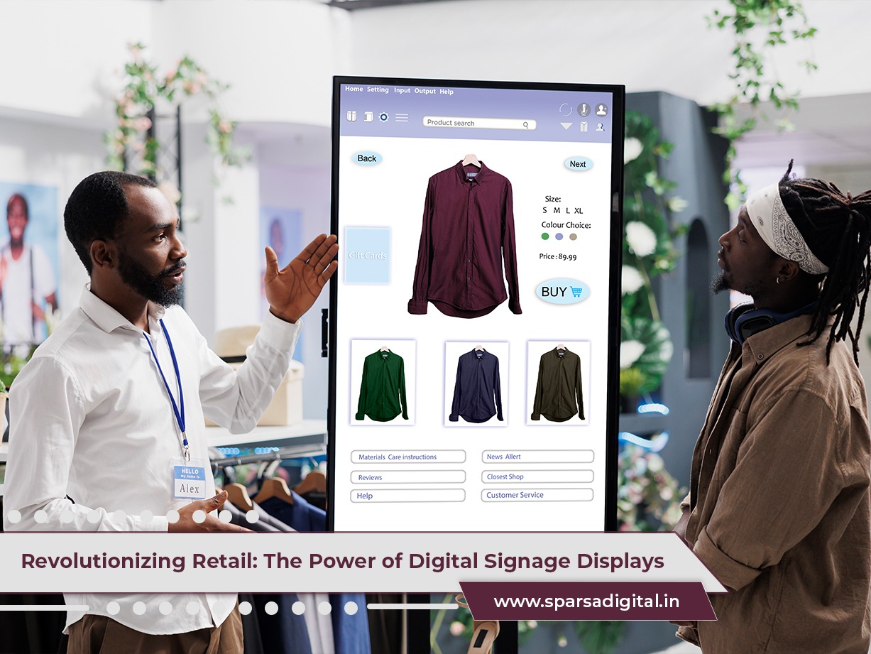 Revolutionizing Retail The Power of Digital Signage Displays