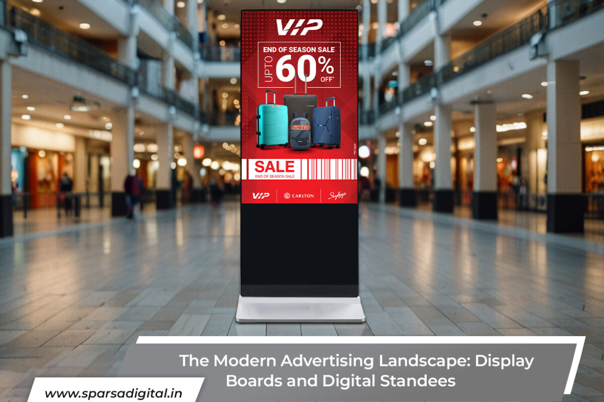 The Modern Advertising Landscape_ Display Boards and Digital Standees