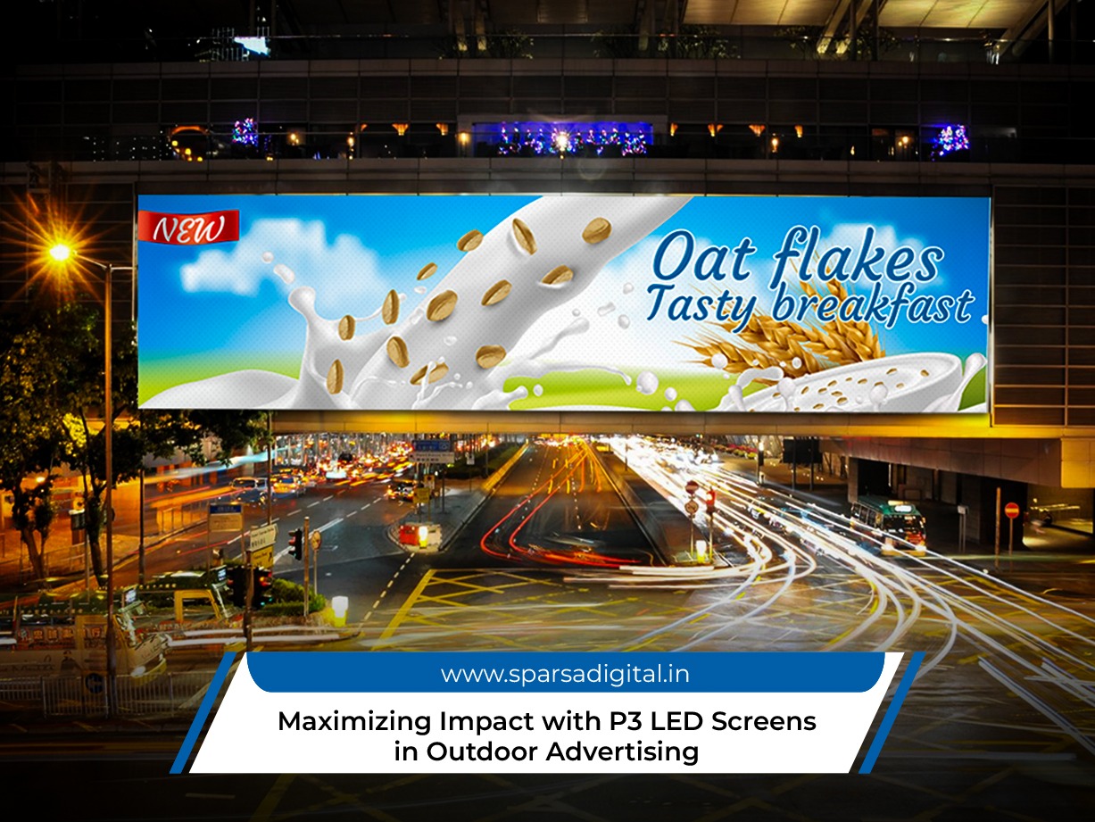 P3 LED Screens in Outdoor Advertising