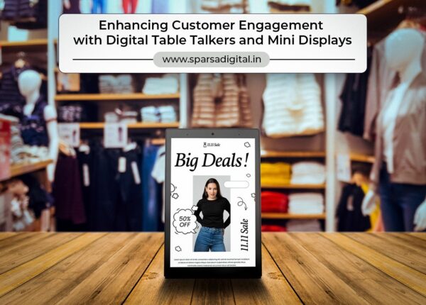 Enhancing Customer Engagement with Digital Table Talkers and Mini Displays