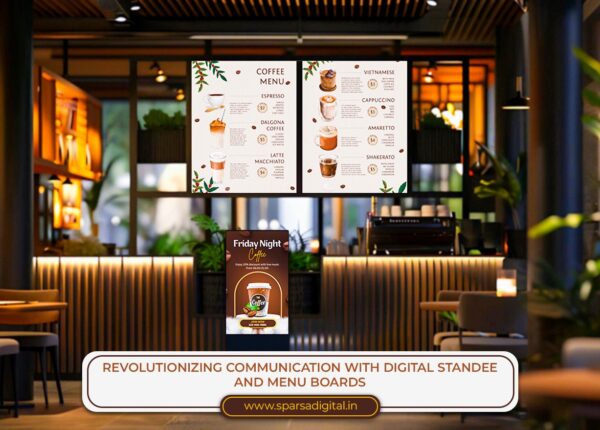 Digital Standee and Menu Boards
