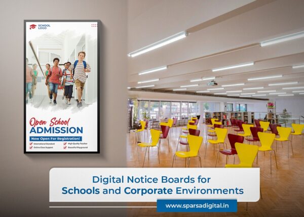 Digital Notice Boards for Schools and Corporate Environments